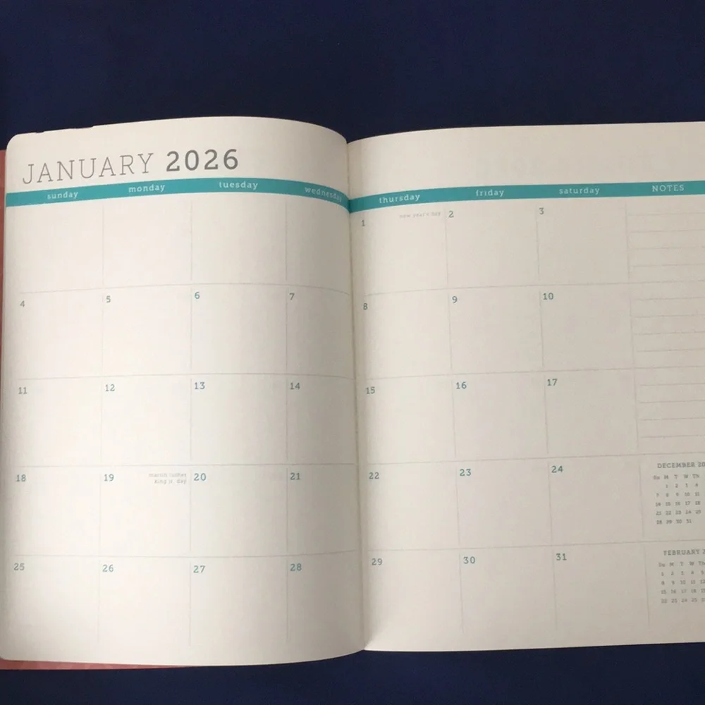 Clementine Paper Inc Large Calendar Booklet - Picture 9 of 10